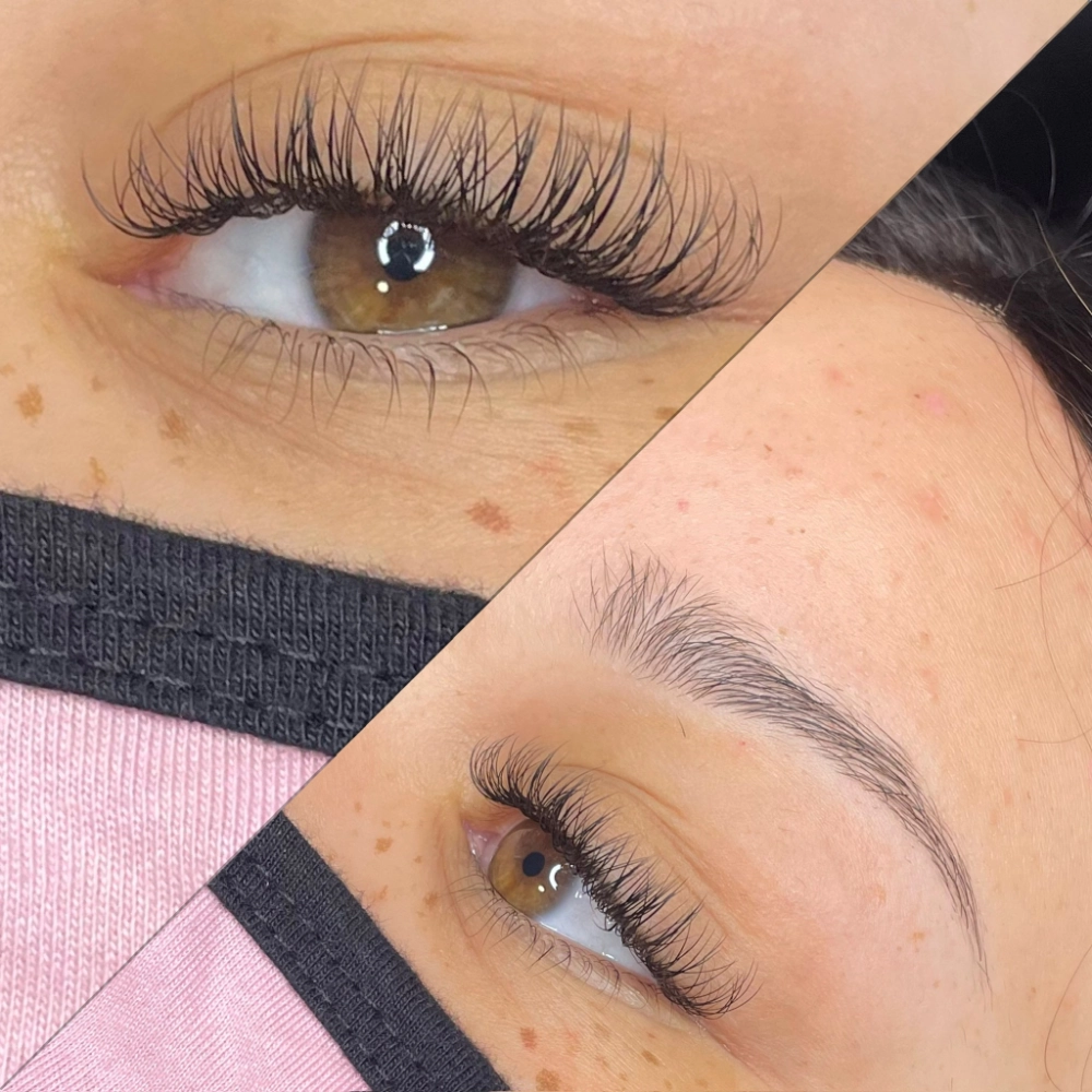 Eyelash Extensions Client Pic at the Miracle Werker Lash Bar and Esthetics Studio in Philadelphia 04.