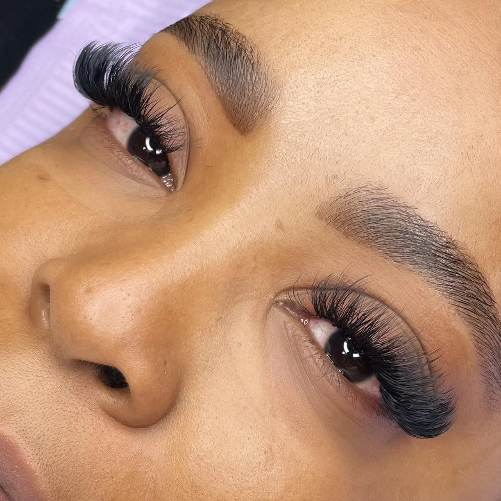 Eyelash Extensions Client Pic at the Miracle Werker Lash Bar and Esthetics Studio in Philadelphia 05.
