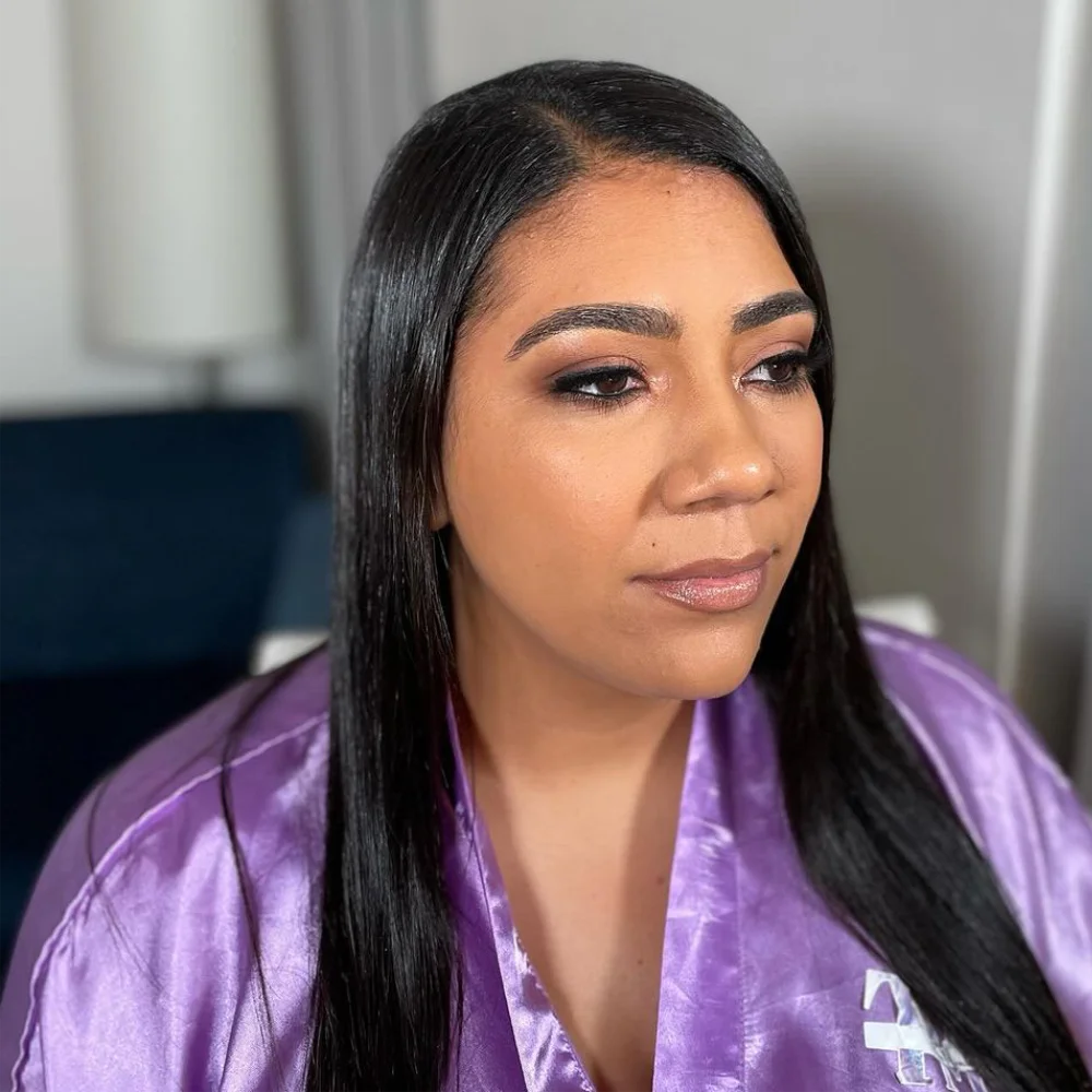 Lux Beat Makeup by Pro Philadelphia MUA Amira B: Client Photo.
